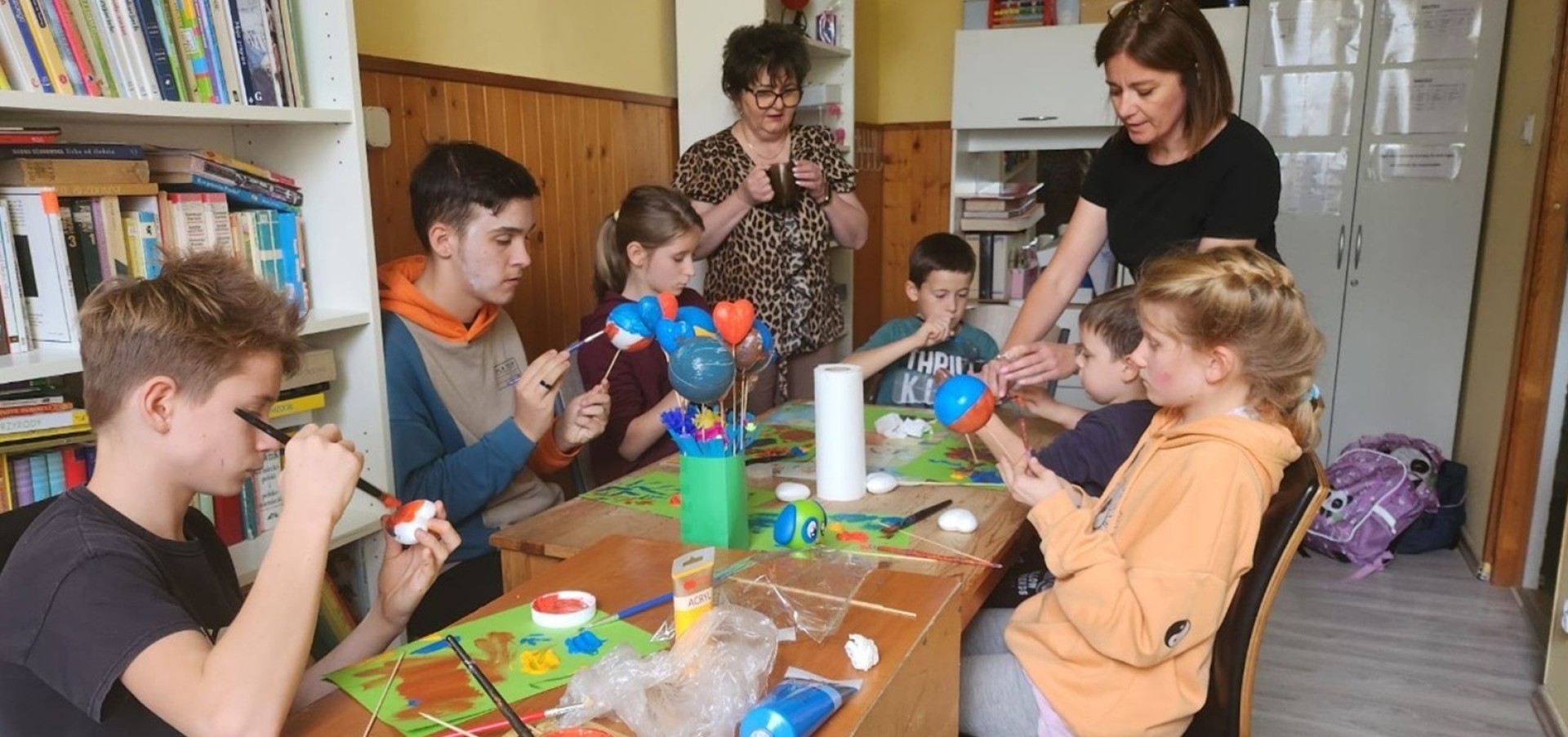 W dniu 20.10.2024 w Domu Dziecka Słoneczko w Golance Dolnej odbyło się kolejne już spotkanie w ramach programu „ Dla Każdego coś dobrego”.